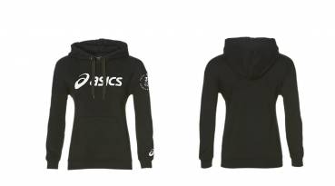 Hoodie Damen Haspa Marathon Hamburg 2023 (Ärmeldruck)