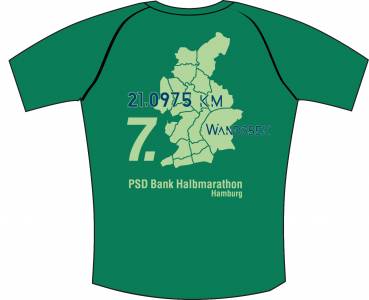 PSD Bank Halbmarathon Hamburg Shirt 2021