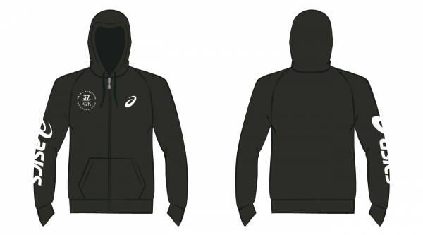 ZIP Jacke Männer Haspa Marathon Hamburg 2023 (Brustdruck)