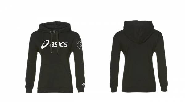 Hoodie Damen Haspa Marathon Hamburg 2023 (Ärmeldruck)