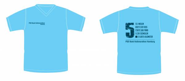 PSD Bank Halbmarathon Hamburg Shirt 2018