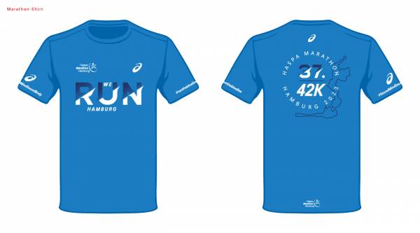 Teilnehmershirt Haspa Marathon Hamburg 2023
