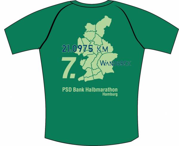 PSD Bank Halbmarathon Hamburg Shirt 2021