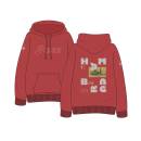 Hoodie Haspa Marathon Hamburg 2025 - Rot